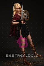 Load image into Gallery viewer, US Stock - YAMIEE Lux 164cm K35 Unqiue Design TPE Sex Doll Medium Boobs Blonde Lady Adult Love Doll (Free 2ND Head)