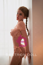 Load image into Gallery viewer, US Stock - Sabriel 150cm M46 Small Boobs ROS Silicone Head Sex Doll TPE Body Adult Oral Sex Love Doll with Movable Jaw (Free 2ND Head)