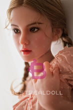 Load image into Gallery viewer, US Stock - Sabriel 150cm M46 Small Boobs ROS Silicone Head Sex Doll TPE Body Adult Oral Sex Love Doll with Movable Jaw (Free 2ND Head)