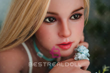 Load image into Gallery viewer, US Stock - Sylvestra 150cm M15 Silicone ROS Head Sex Doll Movable Jaw TPE Body Adult Oral Sex Love Doll (Free 2ND Head)