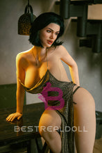 Load image into Gallery viewer, US Stock - Sunniva 169cm M45 Silicone ROS Head Sex Doll TPE Body Movable Jaw Oral Sex Love Doll (Free 2ND Head)