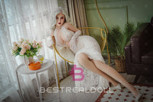 Load image into Gallery viewer, US Stock - YAMIEE Dahlia Unique Design 164cm K32 Silicone Head Sex Doll Realistic TPE Body Adult Love Doll