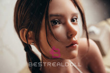 Load image into Gallery viewer, US Stock - YAMIEE Carlee Plus K29 Silicone Head Jelly Breasts Sex Doll Tanned Skin TPE Body Adult Love Doll