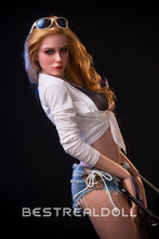 Load image into Gallery viewer, US Stock - RIDMII Liza Unique Design 166cm #404 Realistic ROS Head Small Boobs Sex Doll Silicone Head TPE Body Oral Sex Movable Jaw Adult Love Doll