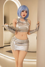 Load image into Gallery viewer, US Stock - YAMIEE Nola 164cm K38 TPE Sex Doll Natural Skin Blue Hair TPE Adult Love Doll (Free 2ND Head)