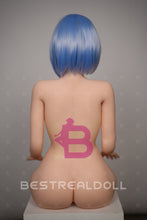 Load image into Gallery viewer, US Stock - YAMIEE Nola 164cm K38 TPE Sex Doll Natural Skin Blue Hair TPE Adult Love Doll (Free 2ND Head)