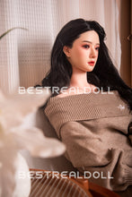 Load image into Gallery viewer, US Stock - RIDMII 163cm Unique Design Muncey Asian Medium Boobs App-Controlled Sex Doll Silicone Head TPE Body Love Doll