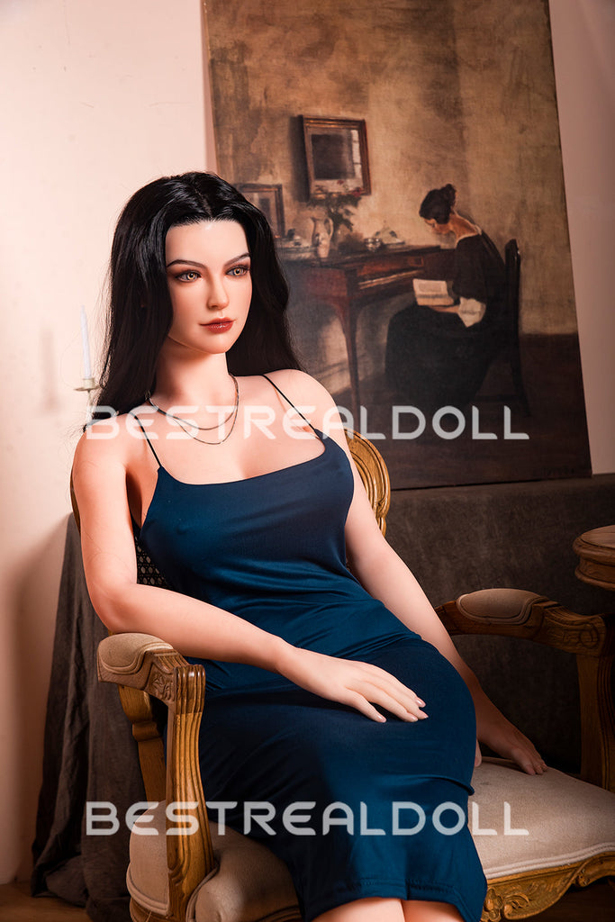 US Stock - RIDMII 163cm Unique Design App-Controlled Love Doll Karyn Plus Silicone Head Sex Doll TPE Body Adult Sex Doll