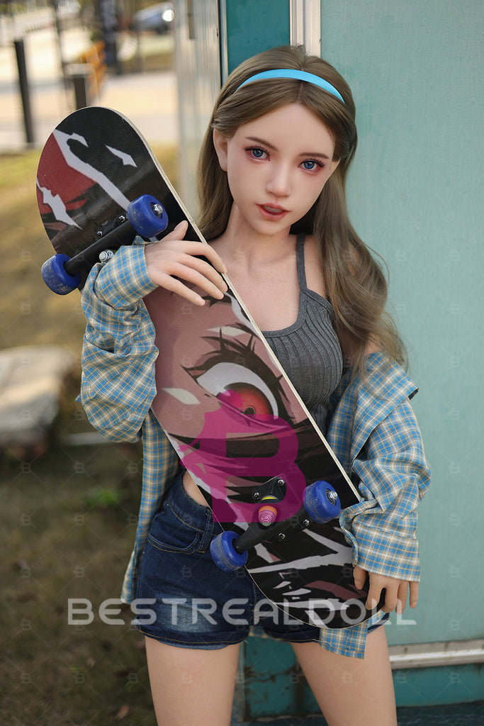 US Stock -Tindra 150cm K171 Full Jelly Breasts Silicone ROS Sex Doll Movable Jaw Silicone Adult Love Doll