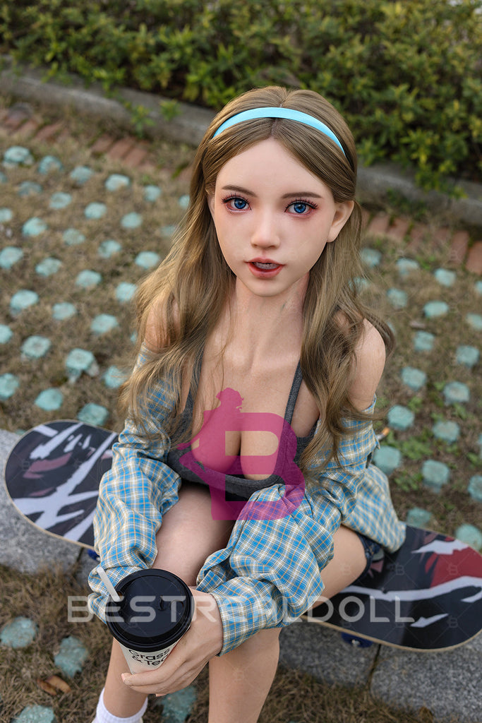 US Stock -Tindra 150cm K171 Full Jelly Breasts Silicone ROS Sex Doll Movable Jaw Silicone Adult Love Doll