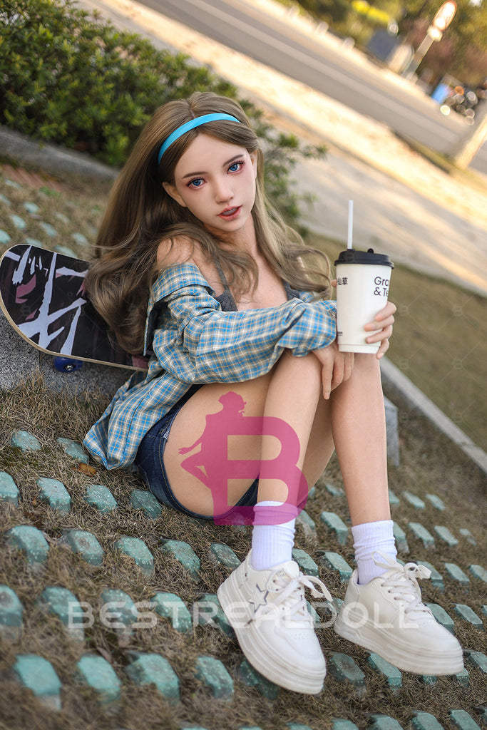 US Stock -Tindra 150cm K171 Full Jelly Breasts Silicone ROS Sex Doll Movable Jaw Silicone Adult Love Doll