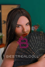 Load image into Gallery viewer, US Stock - RIDMII Abella Unique Design 166cm #864E Silicone ROS Head Sex Doll Movable Jaw TPE Body Oral Sex Adult Love Doll