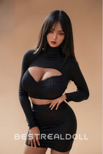 Load image into Gallery viewer, US Stock - RIDMII Danica Plus Transgender Sex Doll 161cm #468 Unique Design BBW Sex Doll Silicone Movable Jaw ROS Head Adult Shemale Love Doll TPE Body