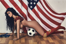 Load image into Gallery viewer, US Stock - Irontechdoll Jane 163cm #56 Head Realistic BBW TPE Sex Doll Football Girl