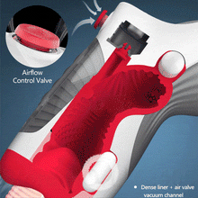 Load image into Gallery viewer, Leten 10 Vibrations Deep Throat Air Control Vacuum Sucking Blowjob Masturbator Male Stroker