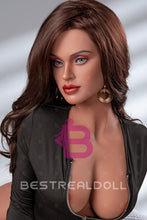 Load image into Gallery viewer, US Stock - YAMIEE Ella 163cm Silicone ROS Head Movable Jaw Sex Doll TPE Body Tanned Skin Oral Sex Adult Love Doll