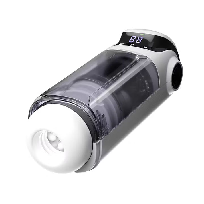 Manmiao Touch Control Digital Display & Telescopic Sucking Masturbator