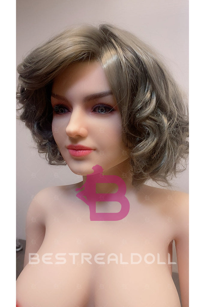 US Stock - RIDMII 163cm Krista Unique Design Realistic App-Controlled Sex Dolls Silicone Head TPE Body Realistic Adult Love Doll