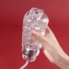 Load image into Gallery viewer, Longe Vortex Pump Vacuum Suction Masturbator with Vibration