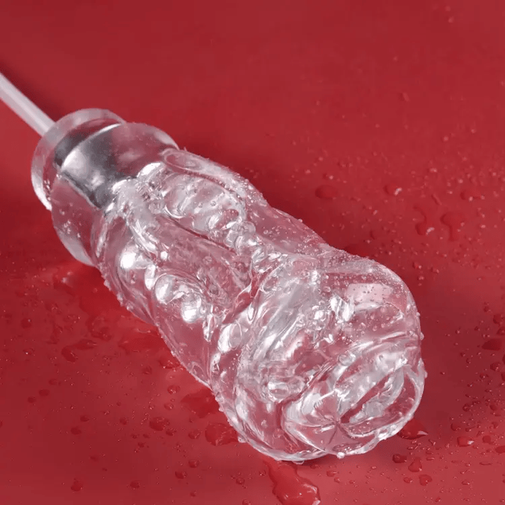 Longe Vortex Pump Vacuum Suction Masturbator with Vibration