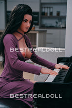 Load image into Gallery viewer, US Stock - RIDMII Unique Design Alisa 166cm Silicone Head Love Doll TPE Body Small Boobs Sex Doll