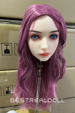 Load image into Gallery viewer, US Stock - Jacintha 160cm #58 B-cup Sex Doll Red Hair Jelly Breasts Realistic Love Doll