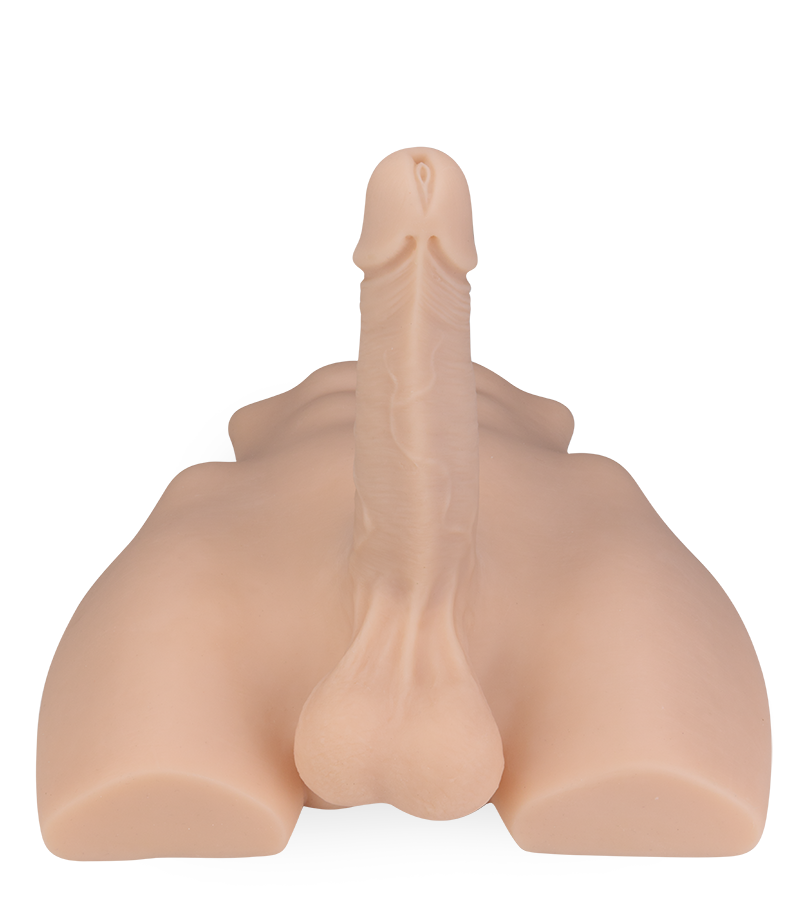 Aaron realistic penis and ass masturbator 7.50 lb