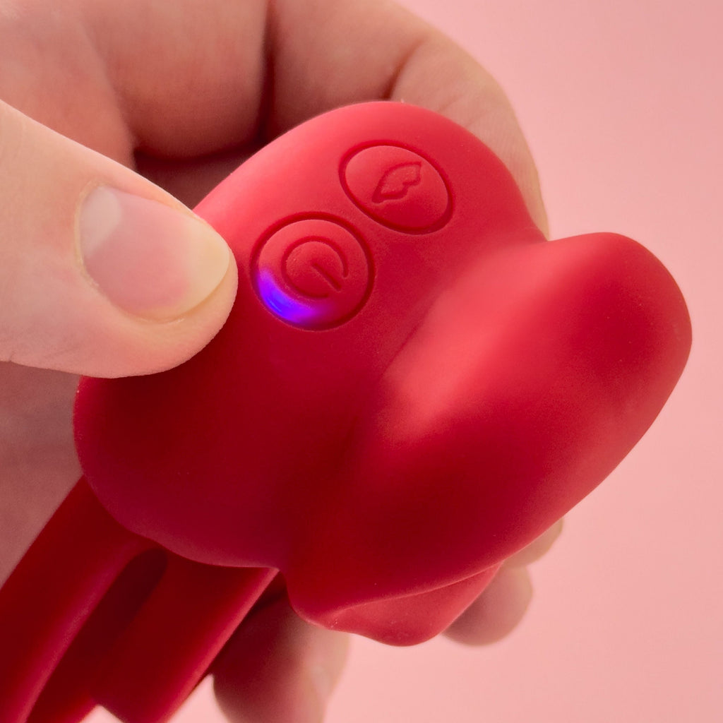 Kiss me Vibrating cock ring