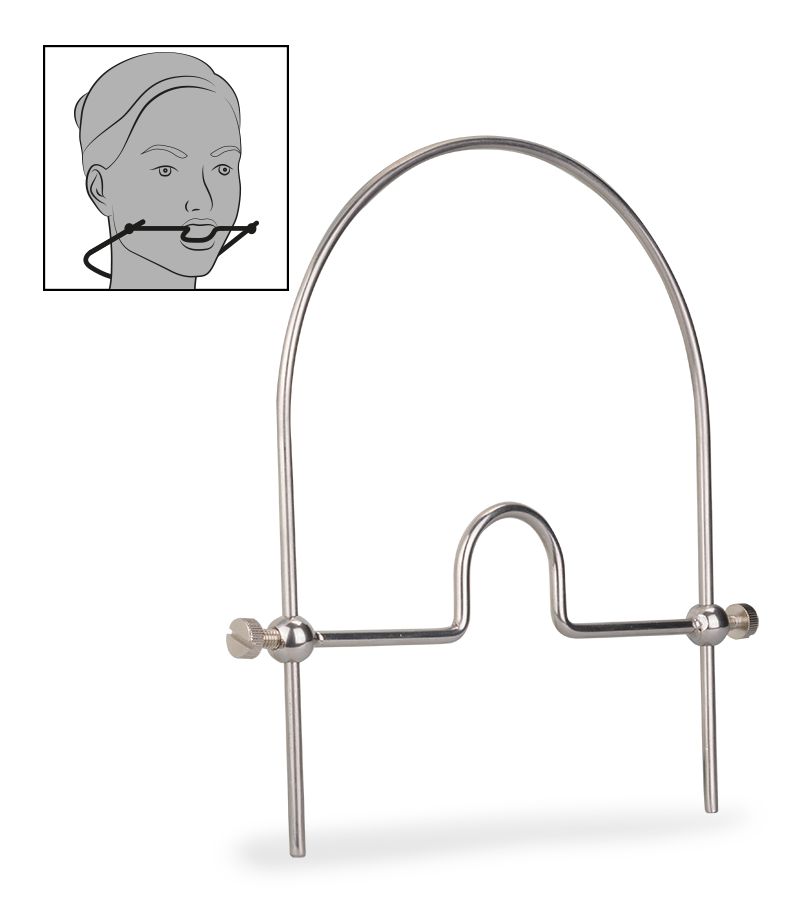 Adjustable metal ball gag