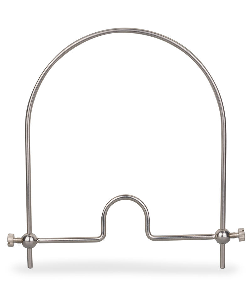 Adjustable metal ball gag