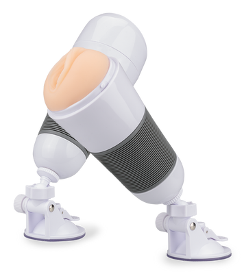 Adjustable suction-cup vagina masturbator