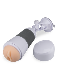 Load image into Gallery viewer, Adjustable suction-cup vagina masturbator