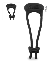 Load image into Gallery viewer, Adjustable vibrating cock ring