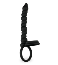Load image into Gallery viewer, Afternoon double cock ring with butt plug
