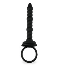 Load image into Gallery viewer, Afternoon double cock ring with butt plug