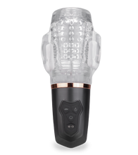 Load image into Gallery viewer, Again vibrating and sucking masturbator