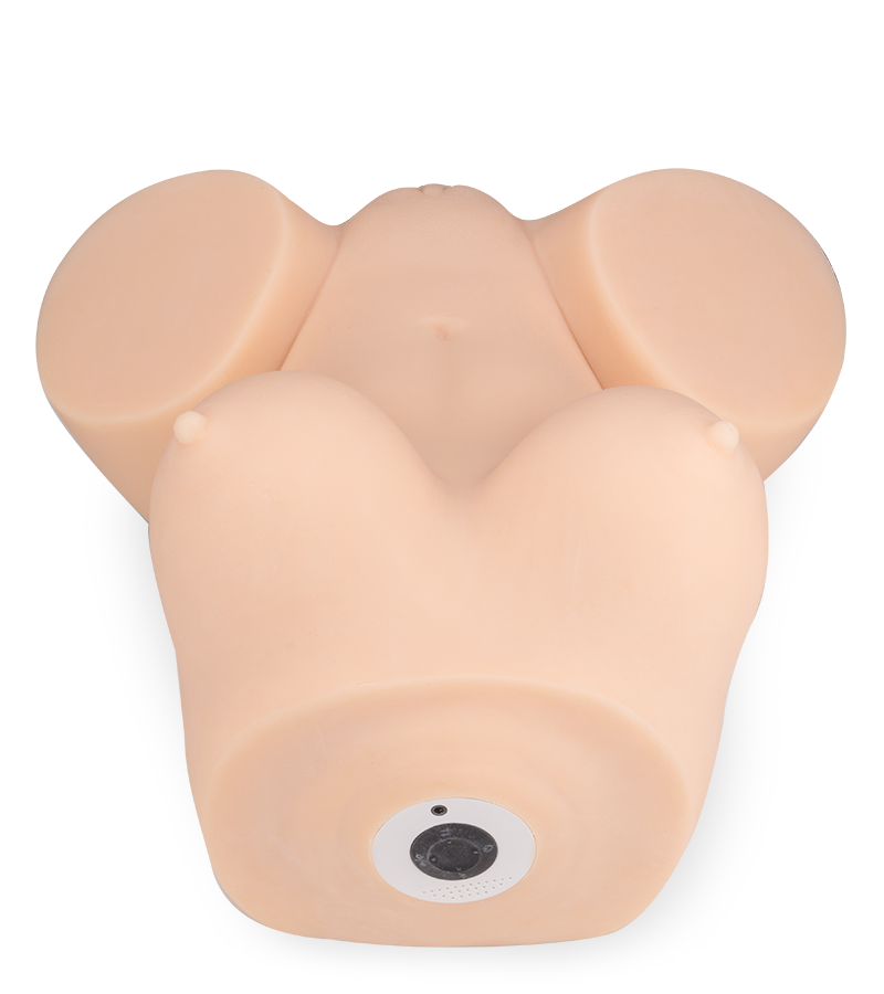 Agnes vibrating and thrusting sex torso with suction action 16.50 lb