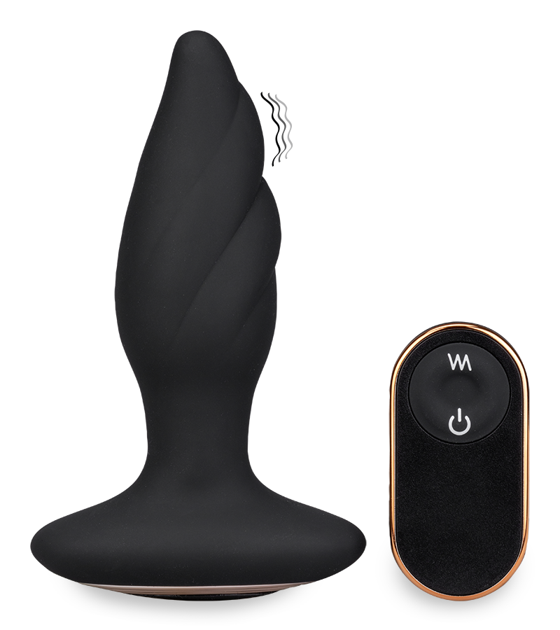 Ainata remote control vibrating butt plug