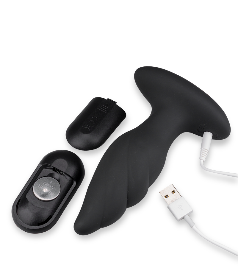 Ainata remote control vibrating butt plug