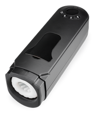 Load image into Gallery viewer, Alderico thrusting and vibrating masturbator with table clamp