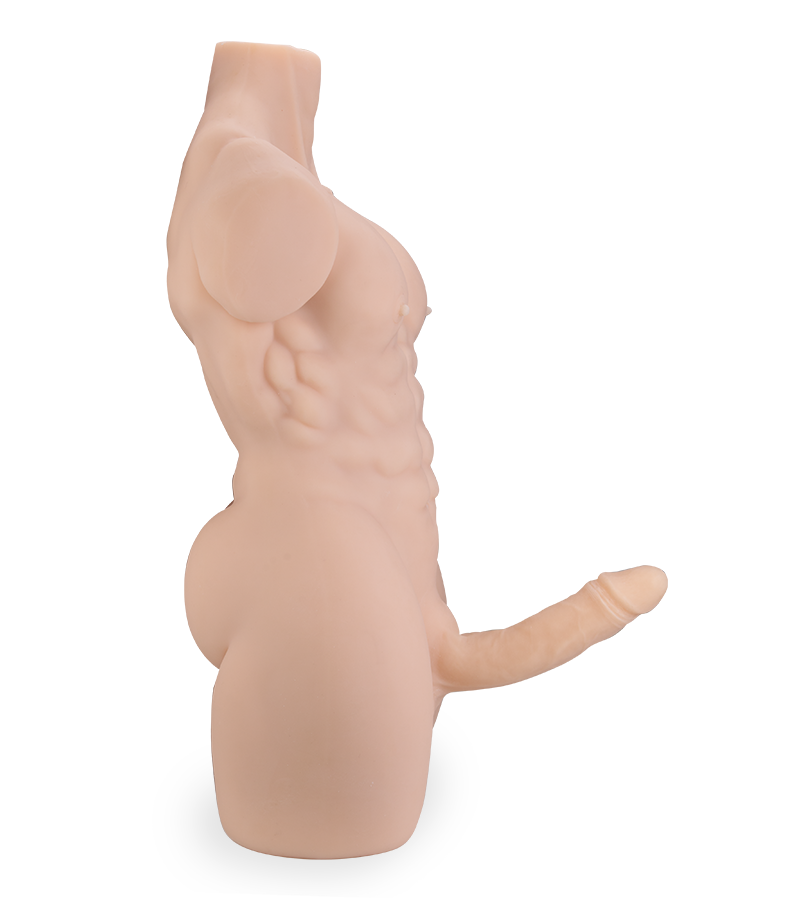 Alessandro male sex torso with anus and bendable penis 20 lb