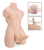 Alessandro male sex torso with anus and bendable penis 20 lb
