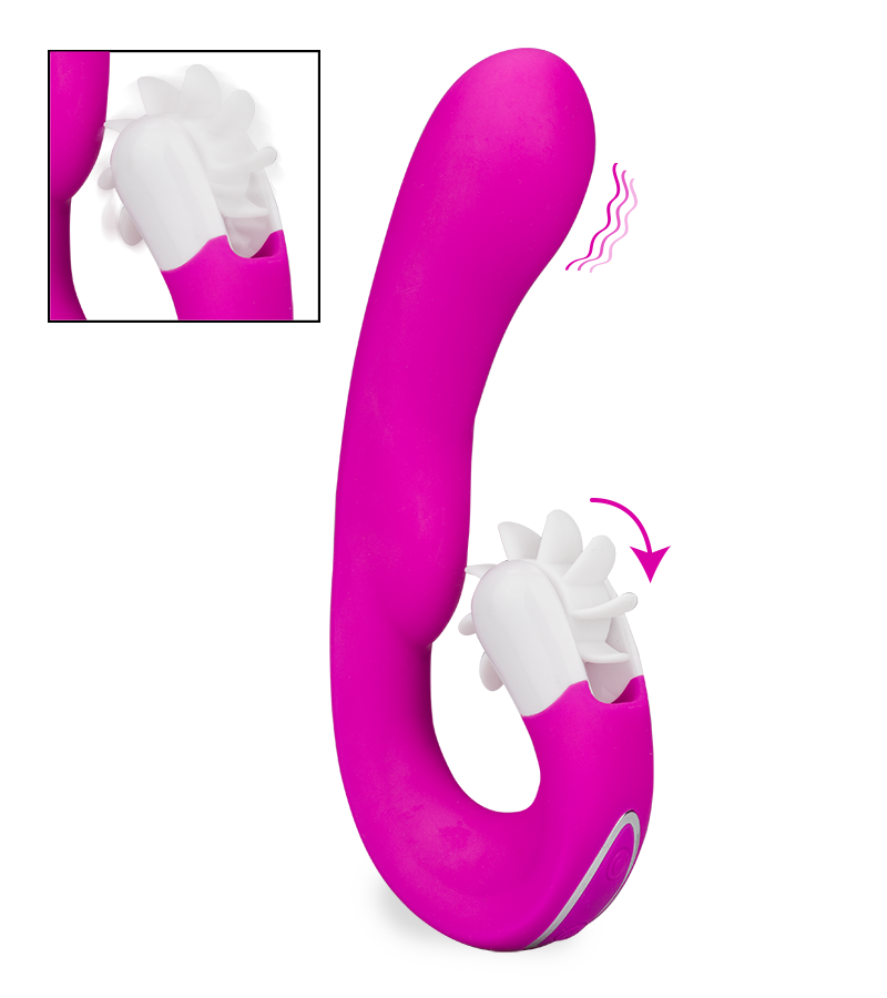 Alicia clit-stimulating vibrator