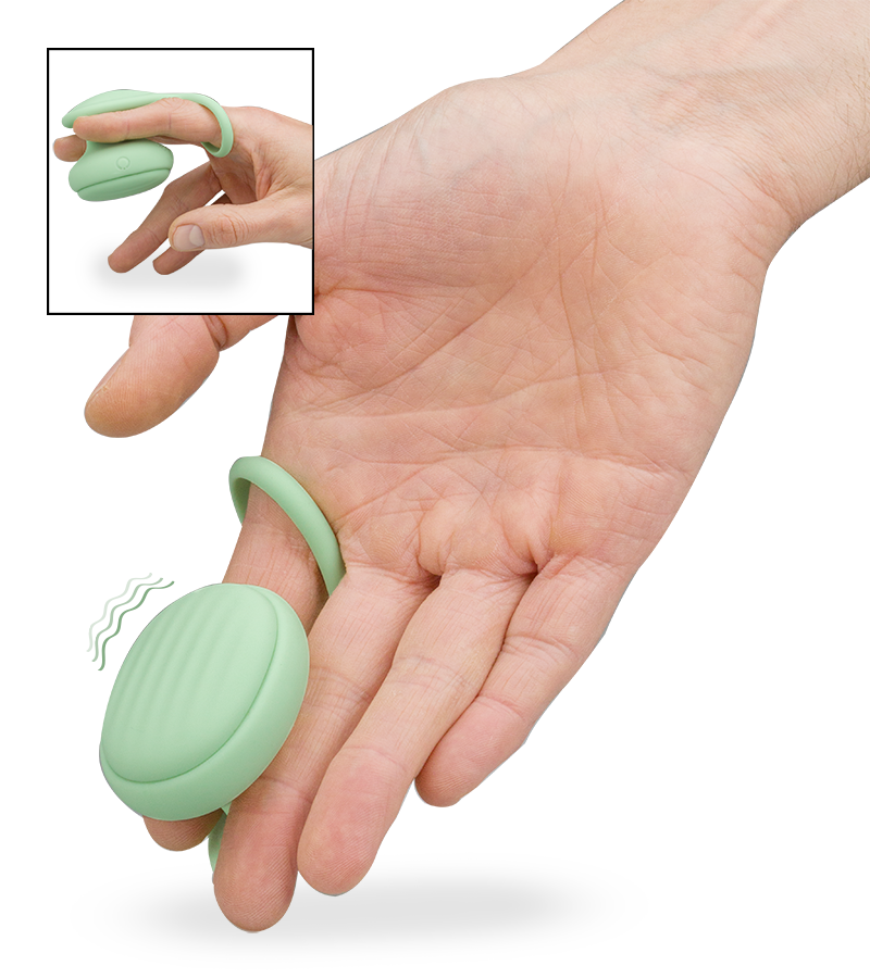 Almond user-friendly clit stimulator 9 modes