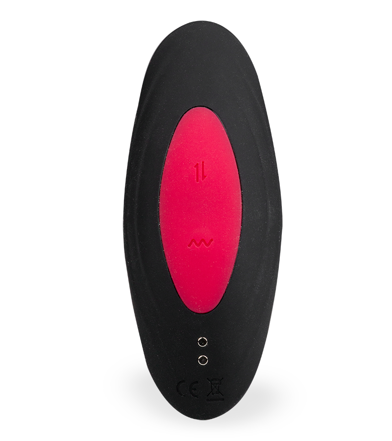 Alto remote-controlled vibrating and thrusting butt plug