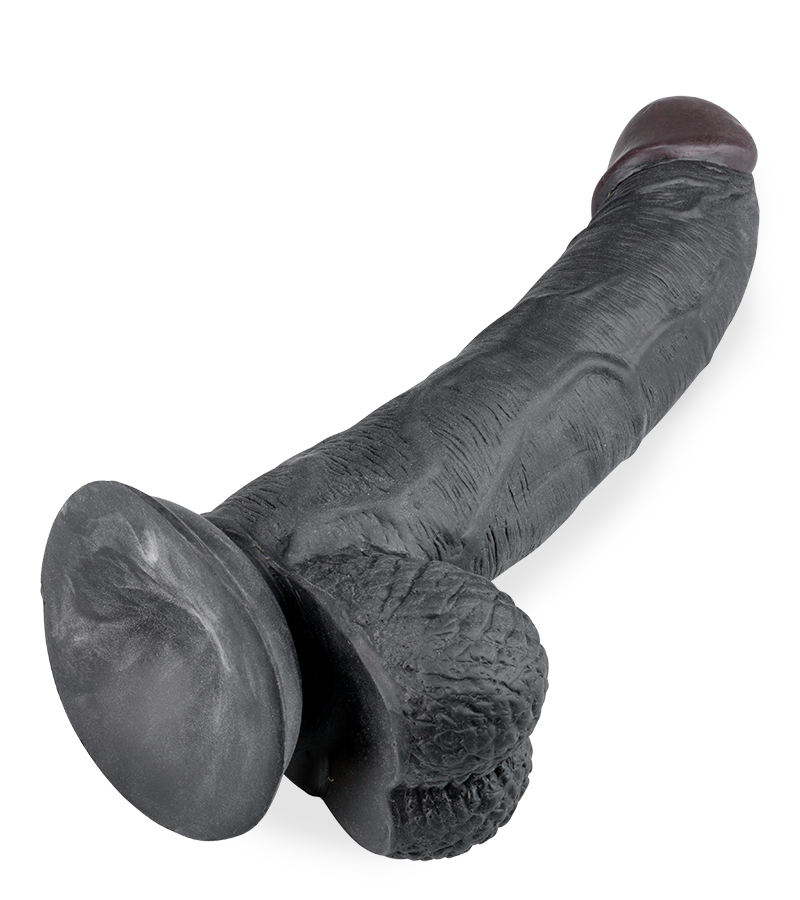 Alvaro curved strap-on dildo 7.50 inches