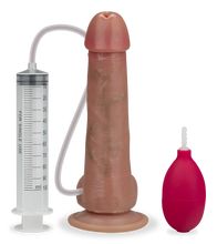 Load image into Gallery viewer, Alvin suction cup ejaculating dildo 6.25 inches