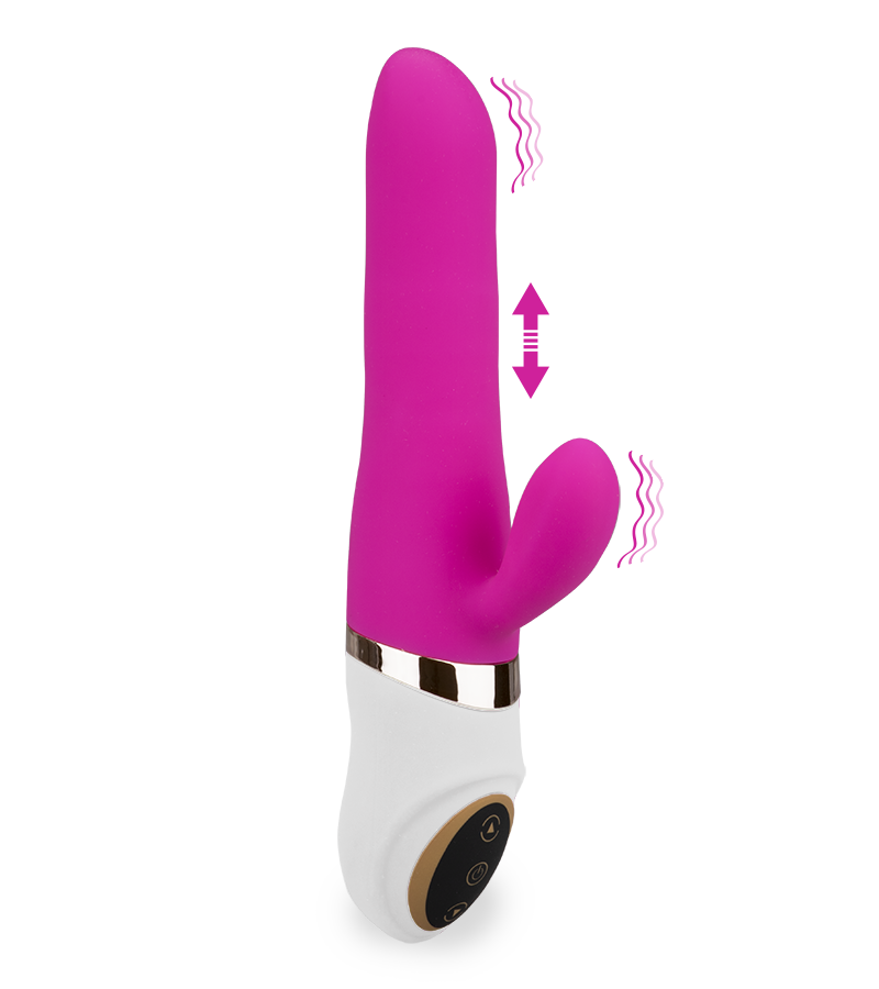 Amanda throb and vibe rabbit sex toy