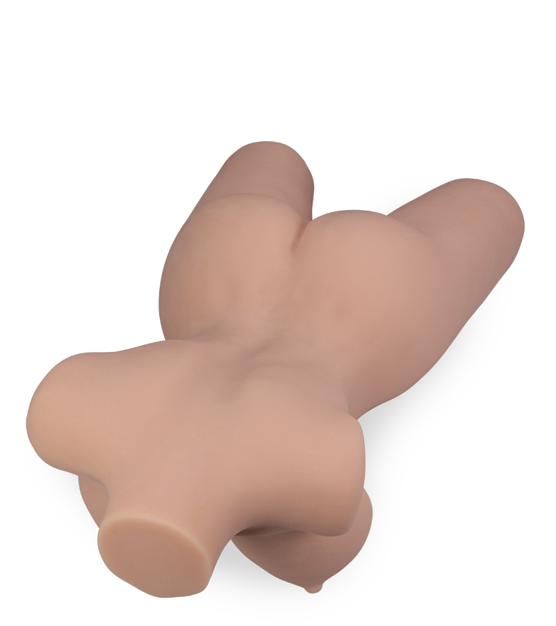 Amelia small bendable TPE sex torso