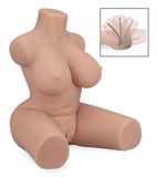 Amelia small bendable TPE sex torso